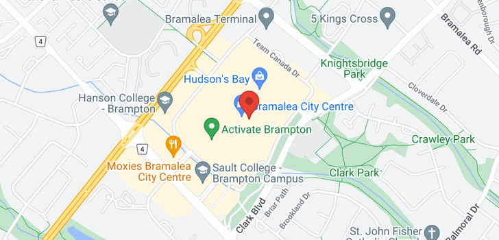 map of #444B -25 PEEL CENTRE DR